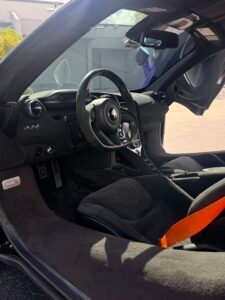 luxury car rental 2020 McLaren 720s Spyder Nebula Purple